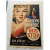 BUS STOP ORIGINAL VINTAGE MOVIE POSTER MARILYN MONROE DOUBLE CROWN, 1956.  Ref: Noof