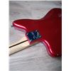 Image 7 : Squier Deluxe Jazzmaster ST Candy Apple Red w Gold Anodized Scratch Plate. Ref: Noob