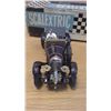 Vintage scalextric black Bentley c64 car boxed.