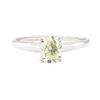 Image 2 : 1.00 ctw Diamond Ring - 14KT White Gold