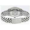 Image 9 : Rolex Mens Stainless Steel 36MM Silver Index Fluted Bezel Datejust Wristwatch