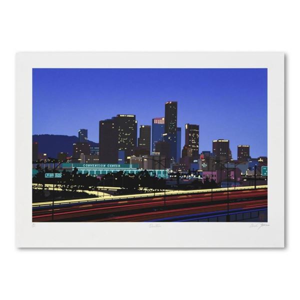 Armond Fields (1930-2008), "Downtown" Limited Edition Hand Pulled Original Serig