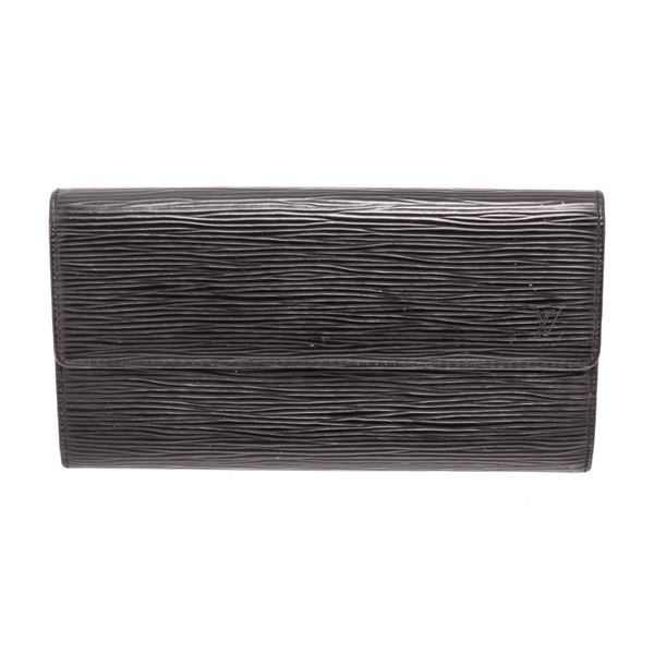 Louis Vuitton Black Sarah Wallet