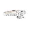 Image 1 : 1.00 ctw Diamond Ring - 10KT White Gold