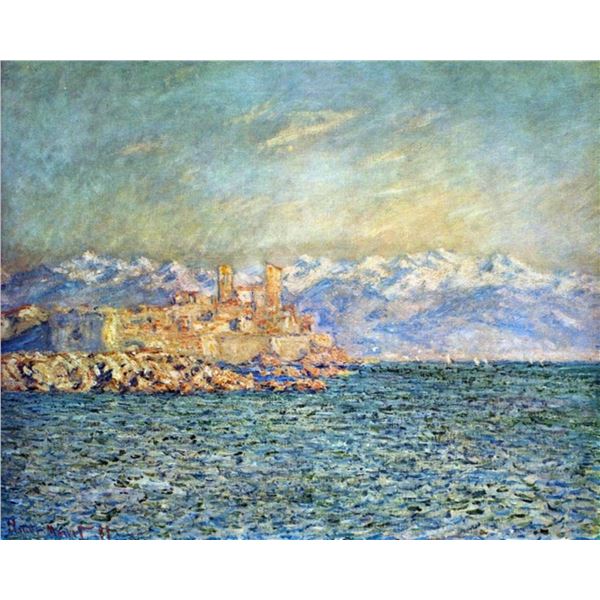 Claude Monet - The Old Fort in Antibes