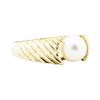 Image 1 : 7mm Cultured Pearl Ring - 14KT Yellow Gold