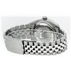Image 4 : Rolex Mens Stainless Steel Diamond Lugs & Ruby Datejust Wristwatch