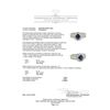 Image 5 : 1.89 ctw Sapphire and Diamond Ring - Platinum