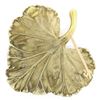 Image 7 : Unique Omega Vintage 14K Yellow Gold Green Enamel & Diamond Detailed Leaf Brooch