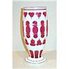 Image 1 : Bohemian Cranberry Overlay Vase #1789630