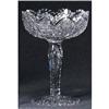 Image 1 : Cut Glass Dorflinger Compote #1789634
