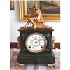 Image 1 : Figural "Cavalier" Mantle Clock-Gilbert Clock #1789703