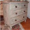 Image 1 : Antique French Painted Chest c.1880 #1789711
