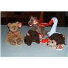 Image 1 : Five Retired Beanie Babies #1801296