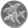 Image 1 : Franklin Mint Coin-Pheasants 2" 1970 sterling #1801374