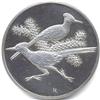 Image 1 : Franklin Mint Coin-Roadrunner 2" 1970 sterling #1801375