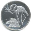 Image 1 : Franklin Mint Coin-Flamingo 2" 1971 sterling #1801376