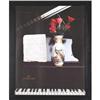 Image 1 : Piano and Roses - Print #1801382