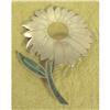 Image 1 : Signed  Los Castillo Taxco Silver Flower Brooch#1801393