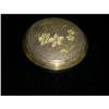 Image 1 : Hand Painted Brass Container/Powder Puff #1801460