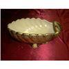 Image 1 : 22K Gold Leaf Porcelain Dish SIGNED #1801469
