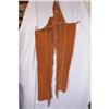 Image 1 : Vintage Western Suede Fringed Chaps #1801779