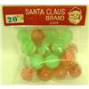 Image 1 : old vintage JAPAN SANTA CLAUS MARBLES in cello #1801956