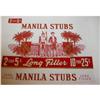 Image 1 : old vintage MANILLA STUBS cigar label #1801961