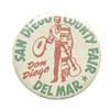 Image 1 : old vintage SAN DIEGO CA COUNTY FAIR pinback #1801986