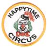 Image 1 : old vintage 1960s HAPPY TIME CIRCUS CLOWN patch#1802035