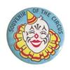 Image 1 : old vintage SOUVENIR OF CIRCUS pinback button #1802038