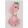 Image 1 : old PINK LEATHERETTE autograph DOG TOY #1802044