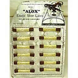 old vintage Alox SHOELACE Store Display #1802193