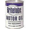 Image 1 : old BRITELUBE Motor Oil Store Display Can #1802220