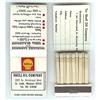 Image 1 : Old Vintage SHELL OIL MATCHBOOK full #1802314