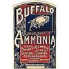 Image 1 : 1900s BUFFALO AMMONIA LABEL NY #1802458