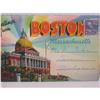 Image 1 : old vintage BOSTON souvenir views booklet #1802565