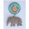 Image 1 : old vintage 1950s CIRCUS PIN PINBACK elephant #1802595