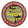 Image 1 : old vintage RINGLIN BROS. Circus Luggage Label #1802606