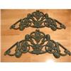 Image 1 : Designer's Metal brackets w floral pattern!  #1802751