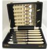 Image 1 : Fish Knives & Forks Boxed Set c1950 English #1802810