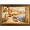 Image 1 : Italian Villa signed oil painting #1814444