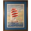 Image 1 : Alex Packham, S/N Framed Lithograph, Sailboat #1814610