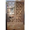 Antique Wrought Iron Double Entry Gates  #1814769