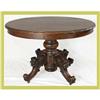 Image 1 : Antique French Hunting Dining Table Carved Oak #1814981