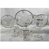 Image 1 : Silver Deposit Webb Crystal 105 pieces c1930  #1815247