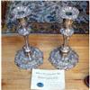 Image 1 : Pair of antique Sterling candlesticks  #1815400