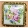 Image 1 : VICTORIAN HAND PNTD. LIMOGES BROOCH #1823000