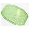 Image 1 : Green Depression Glass Vanity Tray #1823450