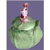 Metlox Potteries RABBIT on CABBAGE Cookie Jar  #1823458
